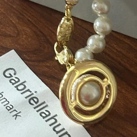 Vivienne Westwood SIMONETTA 3D Orb ENAMEL Pearl Choker Necklace - Picture 6 of 13